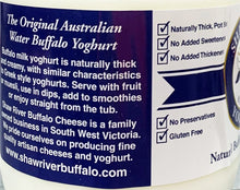 Load image into Gallery viewer, Shaw River - Yoghurt - Natural Buffalo Milk (Small, 500g)