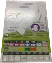Load image into Gallery viewer, Organyc - Pads Heavy flow with wings - Organic Cotton (folded 10 Pads)
